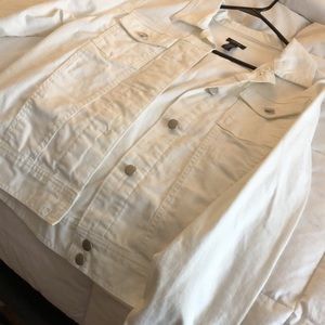 S-P white denim jacket